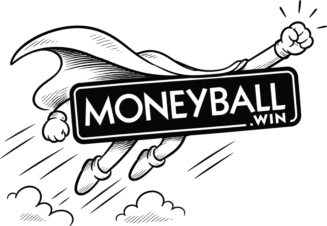 Moneyball hero illustration